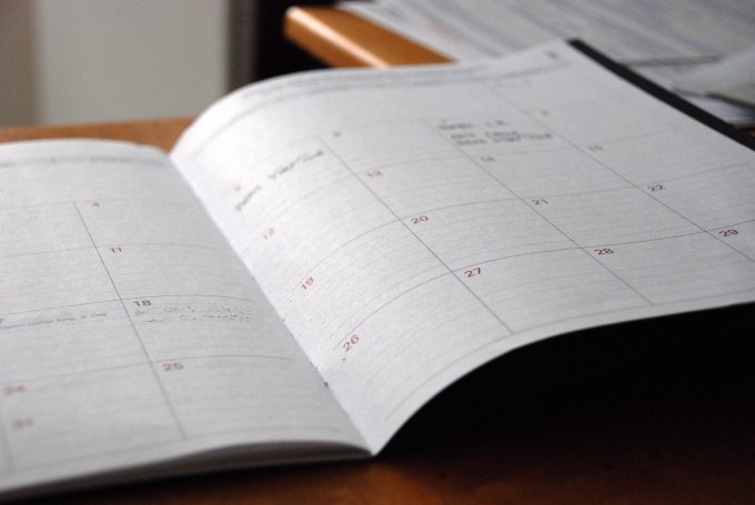kalendarz notatnik 